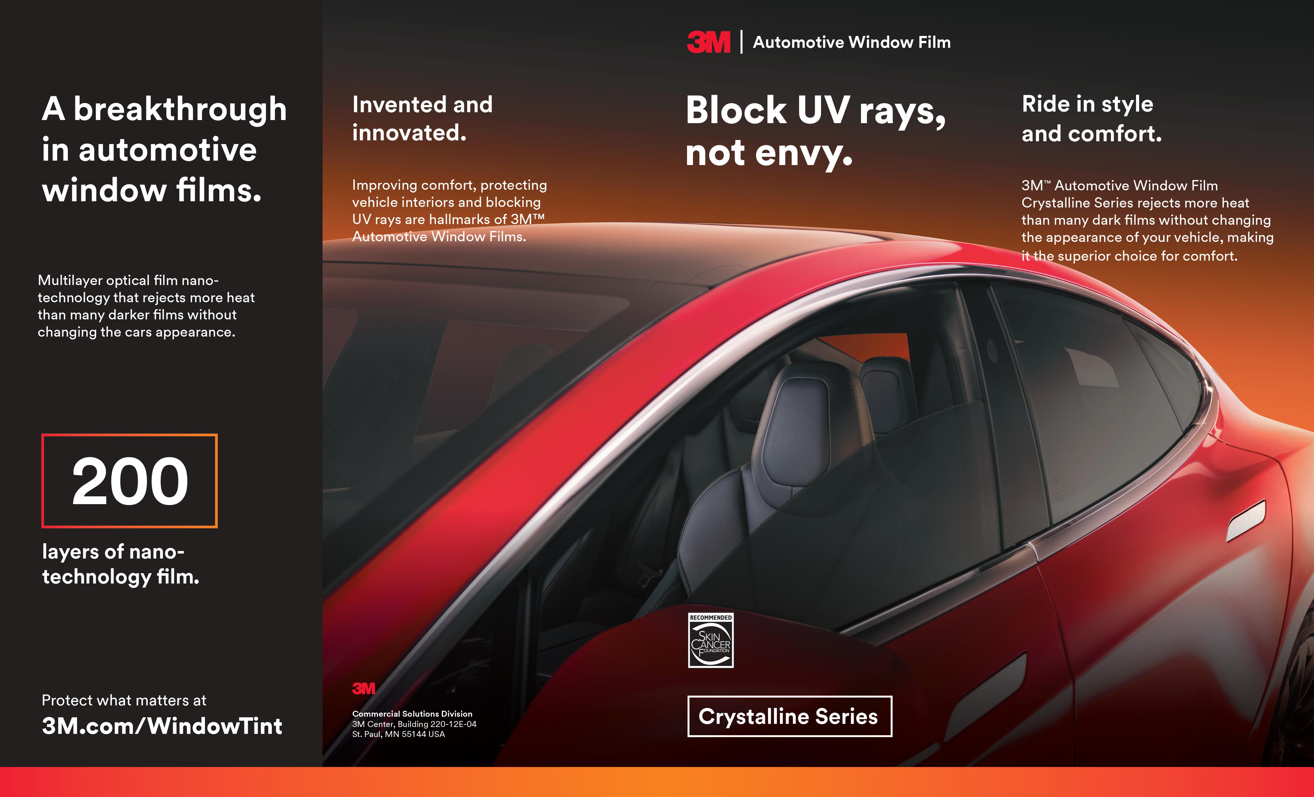 3M™ Crystalline Automotive Window Films