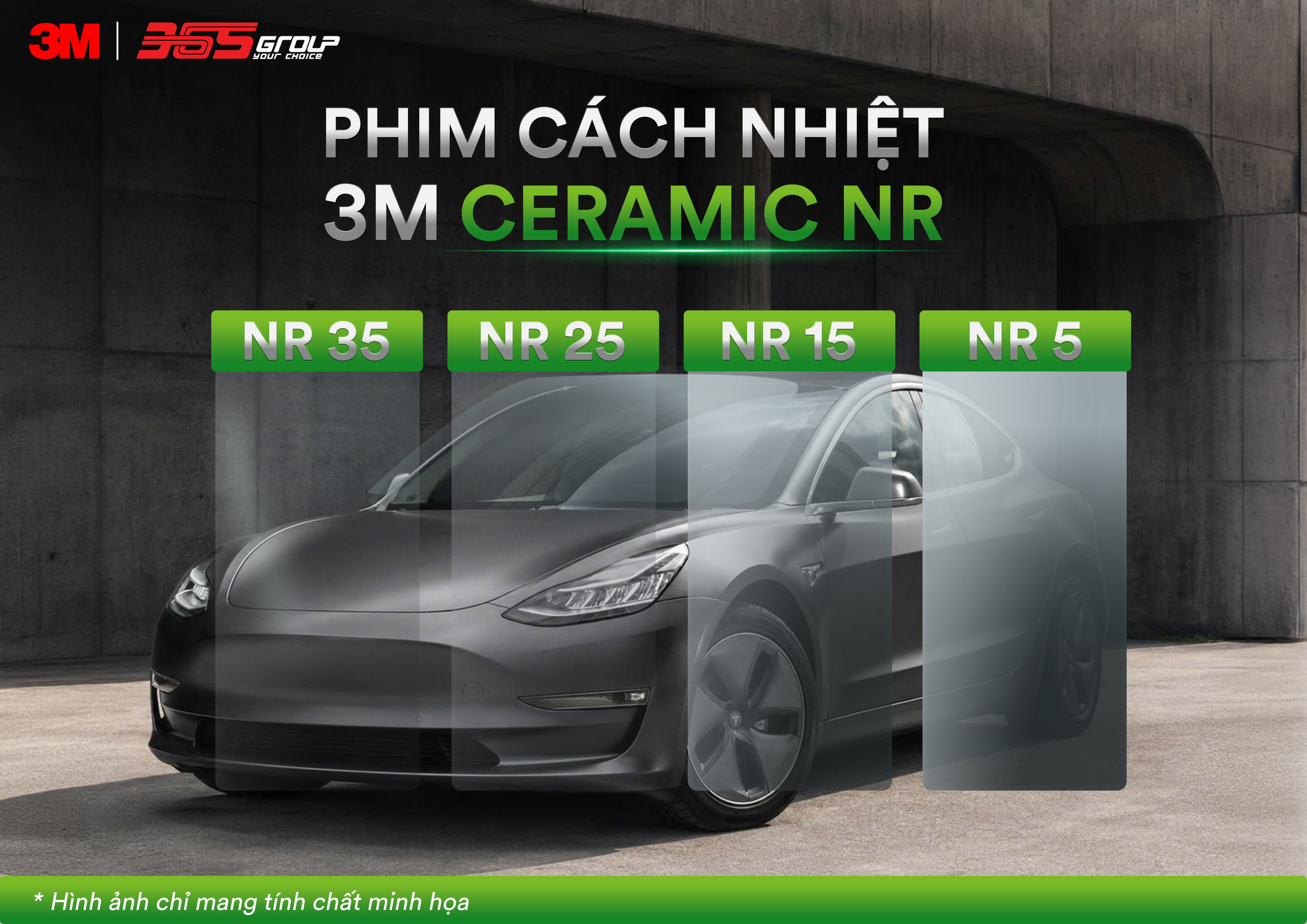 phim cách nhiệt 3M Ceramic NR