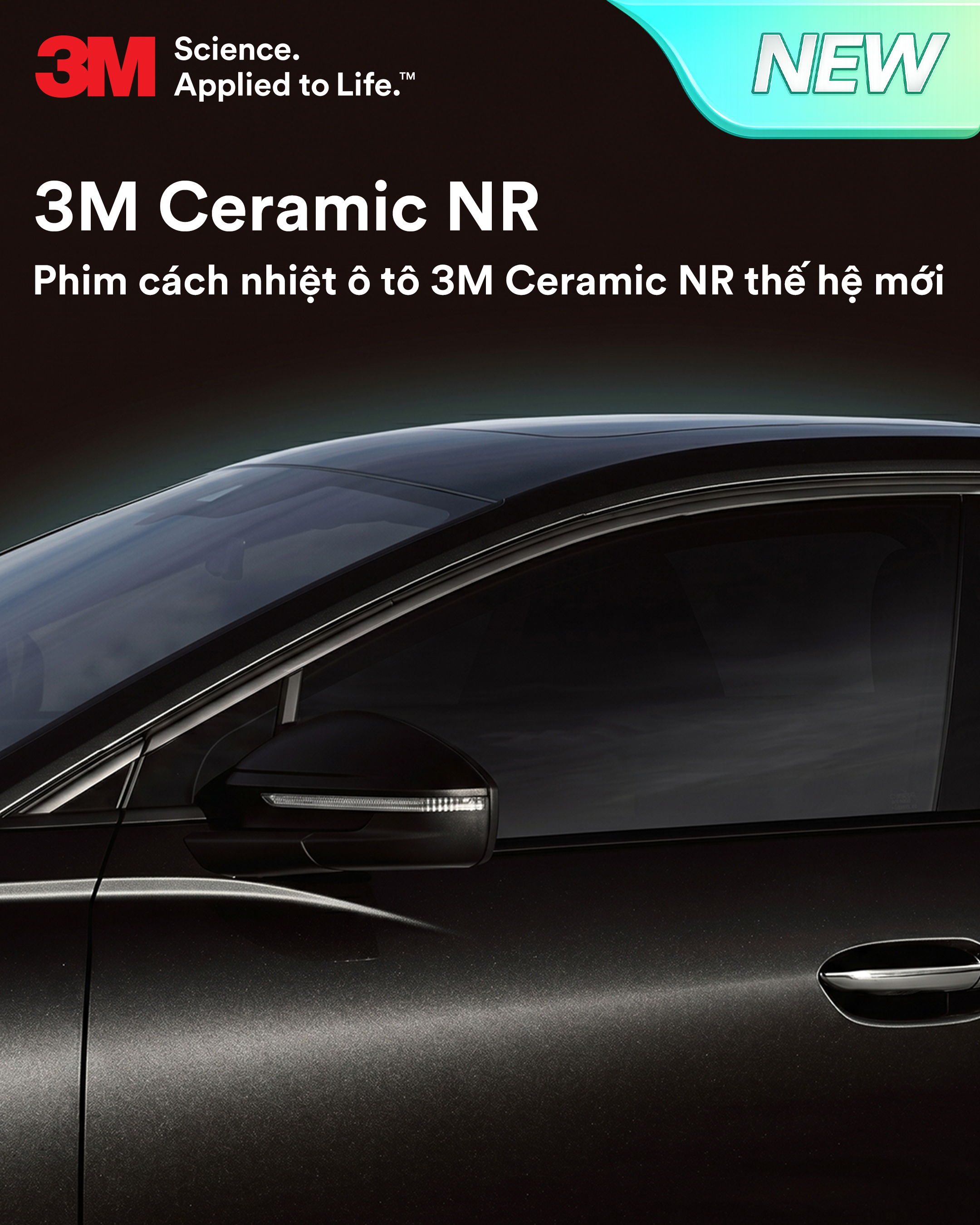 Phim cách nhiệt ô tô 3M Ceramic NR