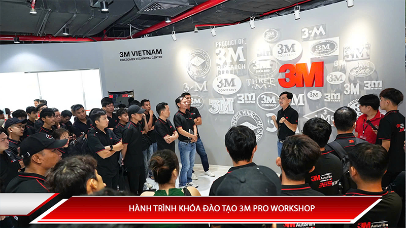 khóa đào tạo dán ppf 3m chuyên nghiệp việt nam