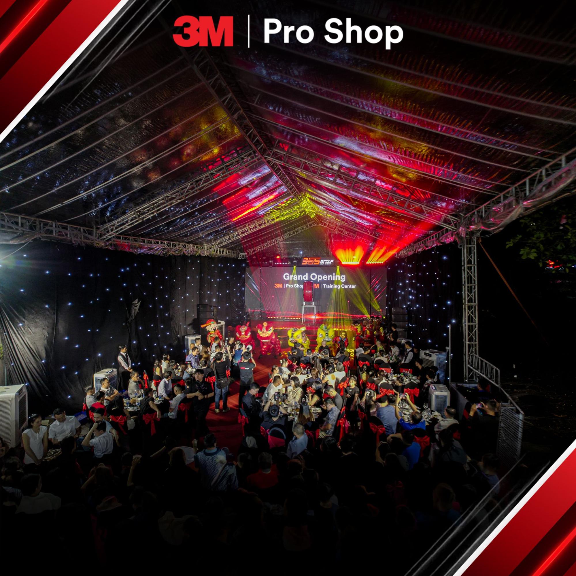 Hoat dong ket noi tai le khai truong 3M Pro Shop