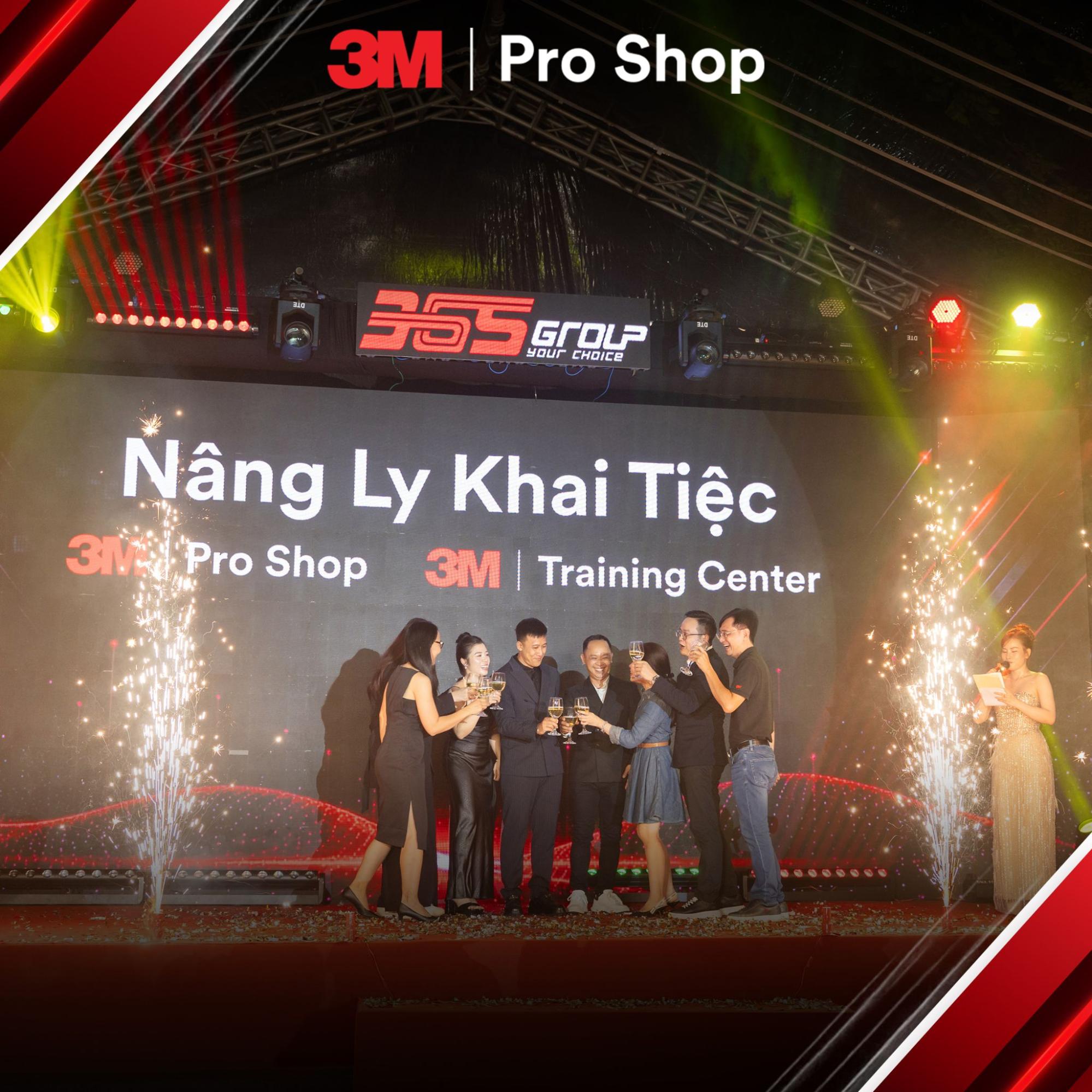 Khong khi tai su kien khai truong 3M Pro Shop