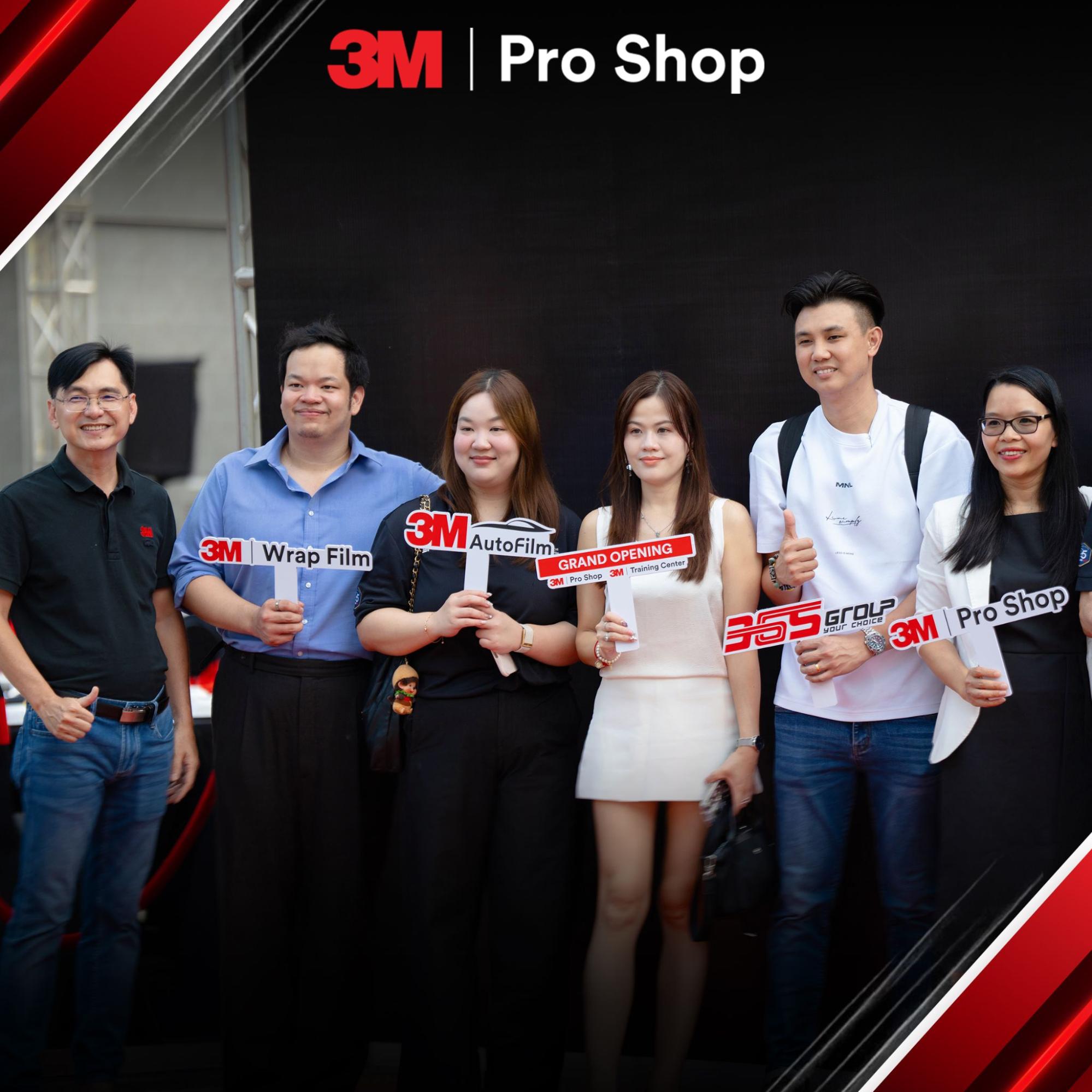 Doi tac 3M quoc te tham du le khai truong 3M Pro Shop